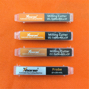 top 1.0mm 1.5mm 2.0mm 2.5mm Milling Cutter Probe forXhorse CONDOR XC MINI Plus Dolphin XP-005 Dolphin XP-007 Key Cutting Machine