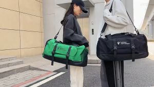 Travel Backpack Large Capacity Luggage Bag Portable Duffel Bag Beg Sukan Lelaki Beg Sandang Wanita Bag (Malaysia Ready Stock)