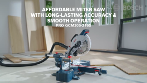 BOSCH GCM 305-216S PRO Slide Mitre Saw Corded | Crosscuts | LED Light