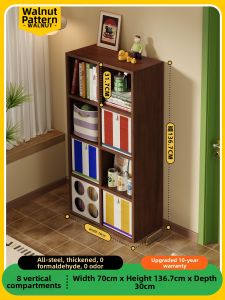 Storage Shelves for Living Room and Kindergarten Bookcase