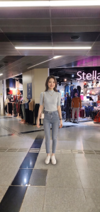 Stella Fashion Women’s Half Sleeve Knit Top 2025 Summer Mock Neck Slim Fit Base Layer