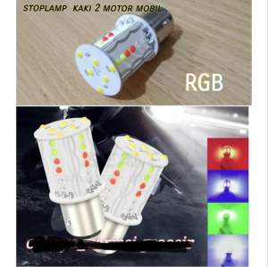 lampu stop rem 30 mata new bayonet DC 12 volt motor mobil vario beat scoopy mio vega jupiter revo supra dll