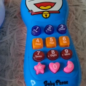 Cartoon Phone With 12 Music & Light For Kids