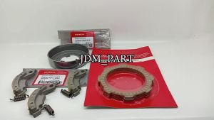 PAKETAN  KOPLING BLADE LAMA / REVO 110 / SUPRA FIT NEW / LEGENDA / SUPRA FIT LAMA / IMPRESA PAKET KAMPAS / PLAT KOPLING + KAMPAS GANDA + OTOMATIS MANGKOK GANDA / PLATE KOMPLIT  KFL