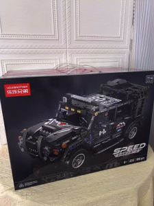 Off-road car assembly building block model childrens educational boy toy birthday gift