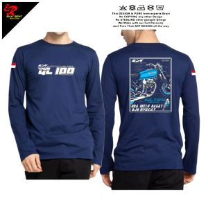 Kaos GL100 Ora Melu Ragat Ojo Nyacat Lengan Panjang