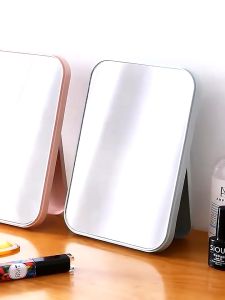 Cermin Lipat Persegi Portable Kaca Rias Make Up: Cermin Meja Duduk Termurah Terbaru Promo