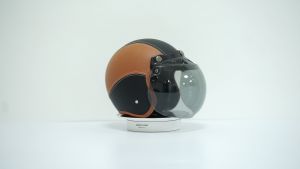 Helm Anak Bogo Retro Polos SNI 2 3 4 5 6 8 Tahun Lucu Unik Berkendara Aman Macam-macam Warna Kaca Datar