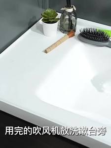 Bathroom Punch-free Hair Dryer Storage Rack Washroom Wall-mounted Wall Organizer Multi-functional Hair Dryer Shelf