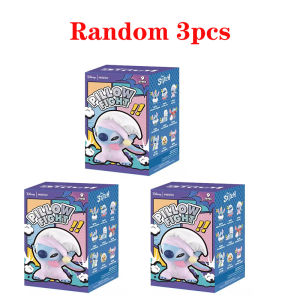 Disney | Cartoon Stitch Blind Box Dolls Trendy Play Pillow Fight Themed Cute Peripheral Figurines Model Toys Desktop Ornaments Birthday
