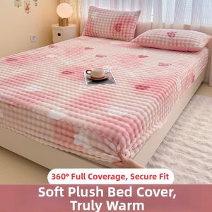 YAOKANG | Warm Fluffy Mattress Cover