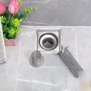 Bathroom Sink Drain Strainer Stainless Steel Floor Drain Filter Mesh Basket Filter Hair Trap Anti-Clog Slag Strainer