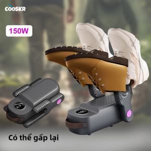 Máy Sấy Giày Gấp Gọn Điện 150W Có Hẹn Giờ Thông Minh - Máy Sấy Giày Tất Găng Tay Giày Ướt Khử Mùi Làm Nóng