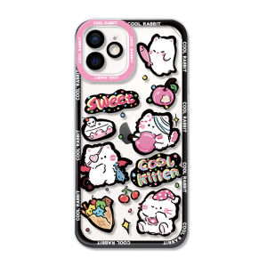 Transparent Protective Phone Case for 17Promax  14Plus Cute Spicy Style Couples Huawei Mate60 Sweet And Hot Trend P70 Xiaomi 16 Scz