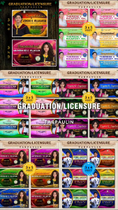 Affordable Graduation/Licensure Tarpaulin - Ideal for Special Event Coverage with Practical Design