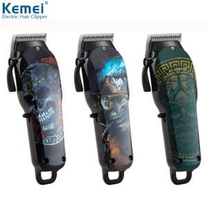 Kemei Hair Clipper Rechargeable Barber Cordless Cut Machine Electric Hair Cutting Men Shaver Hair Trimmer KM-735