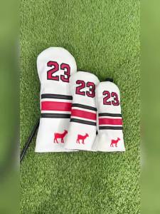Golf Driver Headcover For Man Women PU Leather Cartoon Style Lovely Golf Driver Cover A Gift For Your Golfing Buddy