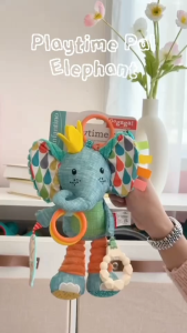 Infantino : Playtime Pal Elephant - โมบายห้อยรถเข็น-ช้าง