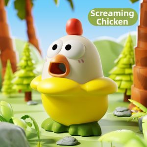 Stress Relief Squeaking Toy Chicken Duck
