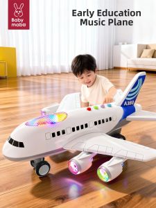 MABAOMABAO | Crash-Resistant Durable Large Airplane Model Toy For 3-6 Years Old Kids