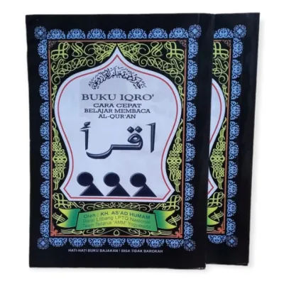 BUKU IQRO HITAM BANDEL BESAR