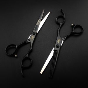 Chuyên Nghiệp 6Inch Kéo Cắt Tóc Thép Không Gỉ 440C cắt tóc Clipper Thợ Làm Tóc Công Cụ