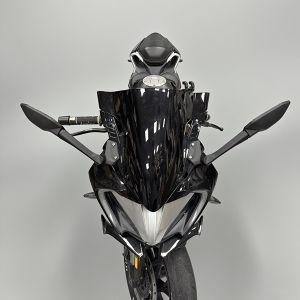 For CFMOTO 250SR 2019 2020 2021 2022 Tall Windshield + Bracket Kit - Hydrographic PMMA Anti-Splash CFMOTO Accessories Motorcycle Accessories