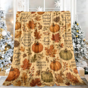 Beast Kingdom | October Baking Autumn Luxuriously Soft Fade Resistant Plush Flannel Fleece Great for Spooky Halloween Cozy Christmas Nights