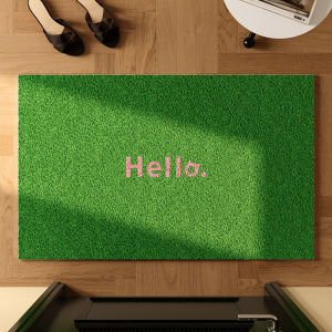 Thảm Lông Cừu Chống Trượt Chống Bụi Bẩn Có Thể Cắt Giảm Thảm Lót Sàn Hình Chữ Nhật Thảm Lót Cửa Thảm Lót Sàn Trong Nhà Thảm Lót Sàn Ngoài Trời