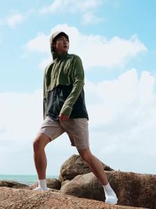 BOSIDENG | Outdoor Sun-Protected Cooling Breathable Hooded Casual Mens Wear