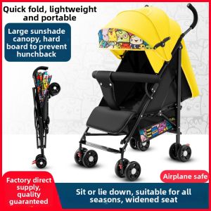 BONINGYU | Sit and Lie Baby Stroller Lightweight Easy Fold