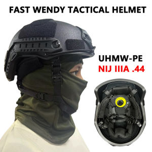 Ballistic ACH High Cut Tactical Helmet kevlar High Quality Helmet Wendy Suspension Pad System NIJ IIIA FAST Bulletproof Helmet