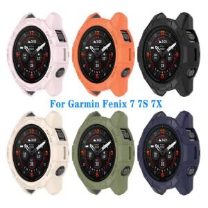 Silicone Case For Garmin Epix Pro 42mm 47mm 51mm Smart Watch Screen Protector Bumper for Garmin Fenix 7 7S 7X Accessories Cover