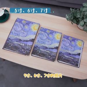 6 inch Photo 100/200pcs Photo Album Photocards Phase Thin Photo Storage Large Capacity