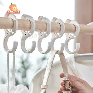 ตะขอตัวเอส พลาสติก ไม้แขวนเสื้อผ้า ตะขอแขวนกระเป๋า อเนกประสงค์ ถูกตั้ง ตะขอรูปตัว S คุณภาพดี ตะขอตัว S