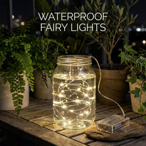1pc 5M50led/10M100led Fairy LightBattery powered Warmwhite/White/Multicolor Best for Garden/Yard/Tree/Room Decor(Battery Not