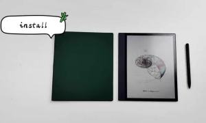 Boox Note air4 C 10.3 inci sokongan bangun tidur sarung pelindung magnetik【penghantaran Hari sama】