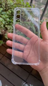 Ốp lưng silicon trong suốt chống sốc 4 cạnh cao cấp cho Samsung Galaxy A14 5G