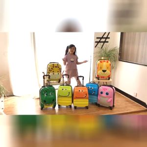 ACTIVEONE 18 Inch Childrens Trolley Suitcase Cartoon Student Kids Cute Universal Wheel Suitcase - Fulfilled by ACTIVEONE