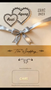 200 Undangan Pernikahan Khitanan Model Elegan Pake Sabuk 899-900