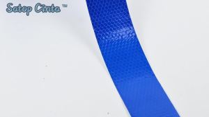 5cm*3m Blue Reflective Bicycle Sticker Waterproof Strong Adhesive Safety Warning Tape Reflector Conspicuity Strip For Motorcycle