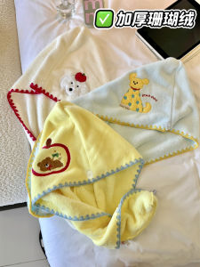 หมวกแห้งแบบหนาสำหรับผู้หญิง ขนแกะสีสันสดใส ซับน้ำได้ดี แห้งเร็ว หมวกอาบน้ำสุดน่ารัก ไม่หลุดร่วง ไม่มีขน