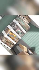 กล่องเก็บของ กล่องเก็บเสื้อผ้า/สิ่งของ พับเก็บได้ ทับซ้อนได้ มีล้อเลื่อนเคลื่อนย้ายสะดวก อเนกประสงค์ ประหยัดพื้นที่จัดเก็บ