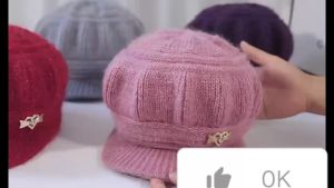 SIGVARD - Topi Rajut Wanita Dewasa Terbaru Fashion Cewek korean Style Hangat Tebal HAT09