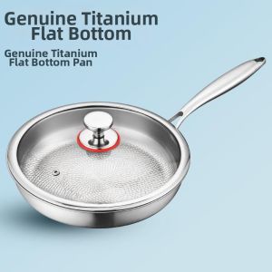 ZHUOLESHI | High-end Titanium Non-stick Frying Pan