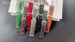 Vintage Genuine Leather 20mm 22mm 24mm Watchband Cowhide Watch Strap Bracelet Women Men Fashion Watch Strap Belt With Pin Buckle