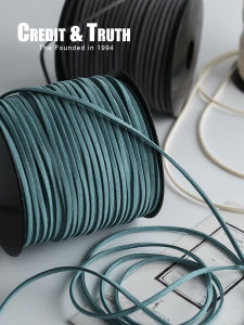 Creative 3mm Deer Skin Rope DIY Decorative Ribbon for Nursery Gift Wrapping And Art Crafts Chinese Brand Home Fabric