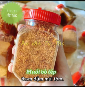 Muối bò loại ngon vị cay thơm ngon hũ 100g / 500g