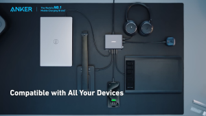 Anker Prime Charger 250W 6-Port GaN Charging Station Fast Charging USB C Charger Adapter Desktop Multi Plug