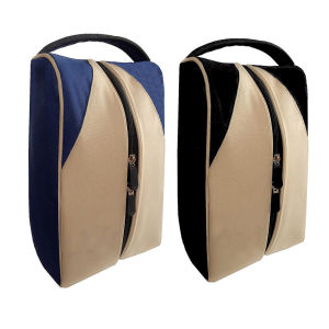 ผ้าใบน้ำหนักเบาเป็นพิเศษซิปคู่ Tas Carrier รองเท้าเดินทางชายและหญิงสินค้ามาใหม่กระเป๋ารองเท้าระบายอากาศกันฝุ่นสำหรับผู้หญิงและผู้ชาย